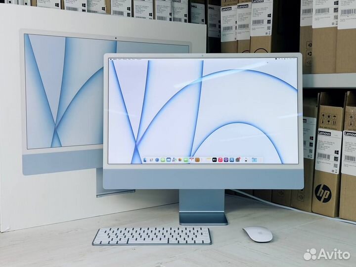 Моноблок Apple iMac 24 2021 M1 с гарантией