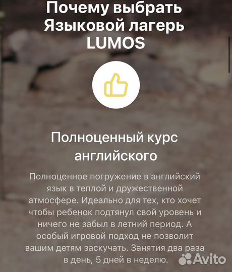 Английский городской лагерь