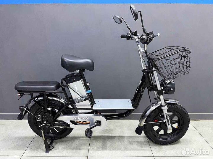 Электровелосипед Minako Monster Black