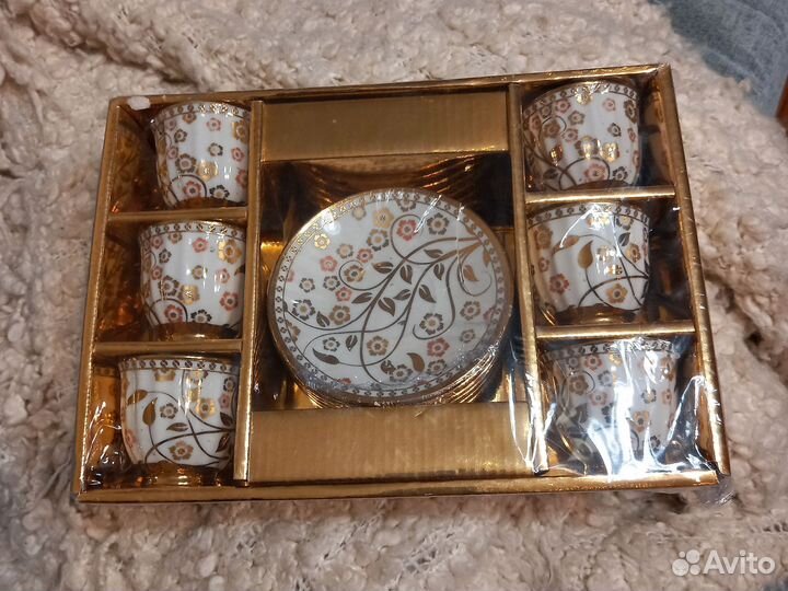 Кофейный сервиз на 6 персон