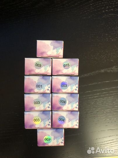 Акварельные капли swanky для маникюра