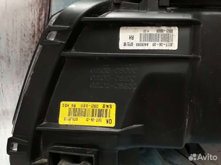 Фара Kia Sorento Prime