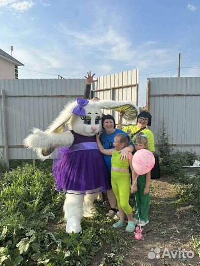 Ростовая кукла Зайка и Панда