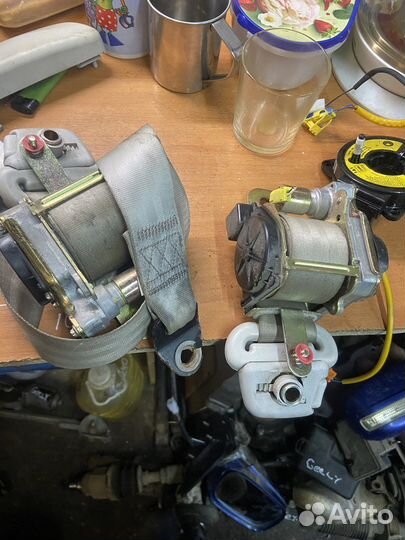 Передние ремни безопасности Geely MK