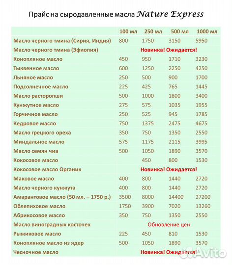 Масло чиа сыродавленное 250 мл