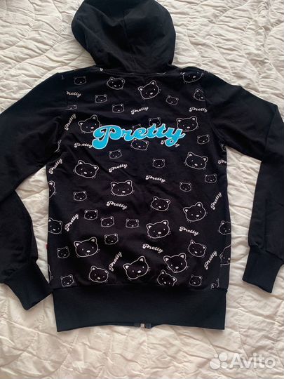 Худи на молнии для девочки