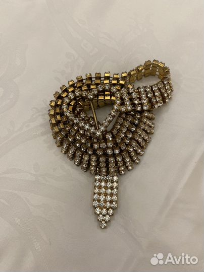 Пояс из страз