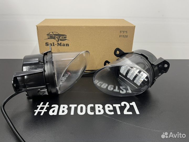 LED птф Volkswagen Passat B6 2005-2010 Salman 50W