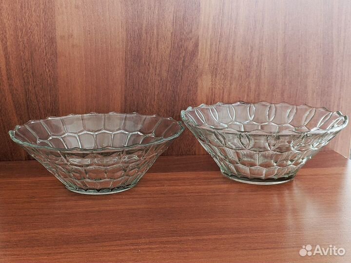 Вазы, пепельницы стеклянные СССР