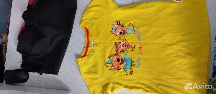 Футболка детская и бодик для гимнастики (танцев)