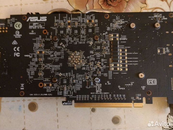 Видеокарта asus RX580 8Gb, R7-270, gtx1050