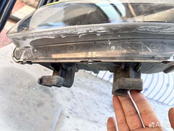 Фара renault scenic 2