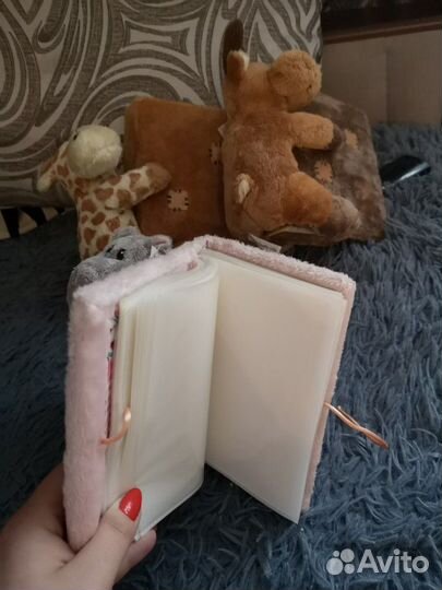 Плюшевый фотоальбом