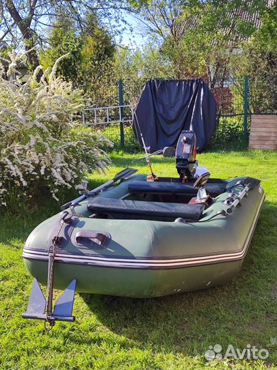Комплект пвх лодка, Мотор Tohatsu, эхолот