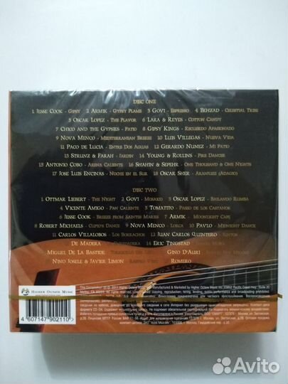 6 CD дисков. spanish guitar. Испанская гитара