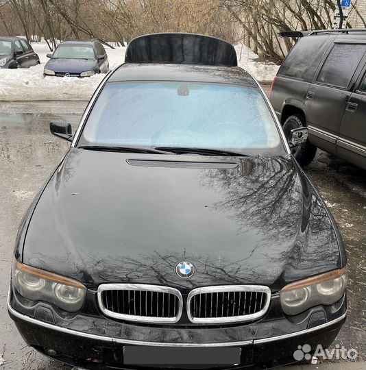BMW 7 серия 6.0 AT, 2003, битый, 350 000 км