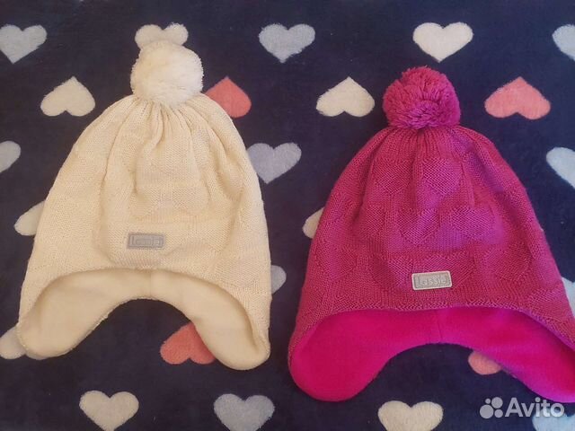 Шапка зимняя для девочки 52 54
