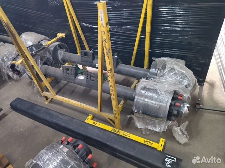 Ось для полуприцепа низкорамная 300х200