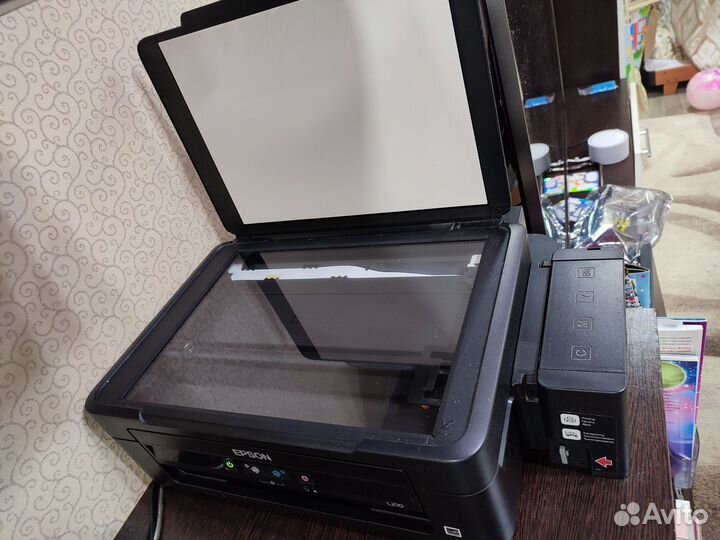 Цветной струйный мфу epson l210