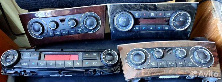 Блок климат контролем, кнопка аварийки Mercedes