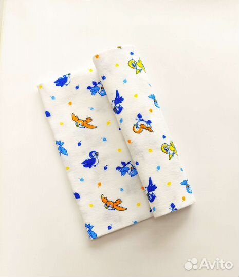 Пеленки фланелевые детские для мальчика девочки