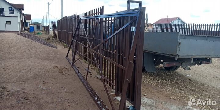 Ворота под ключ