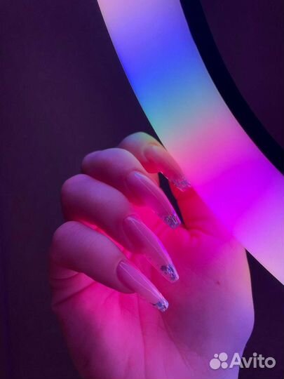 Маникюр с покрытием