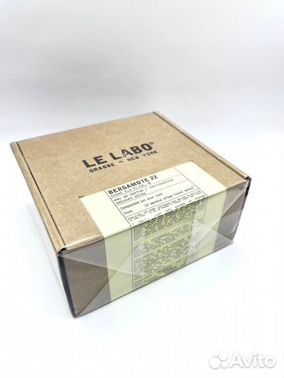 Духи LE labo Bergamote 22