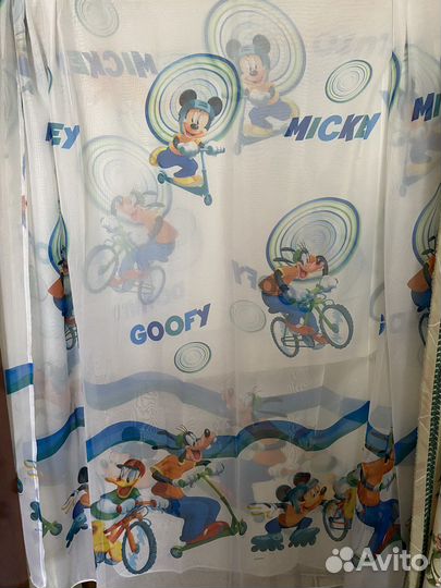 Тюль вуаль в детскую комнату