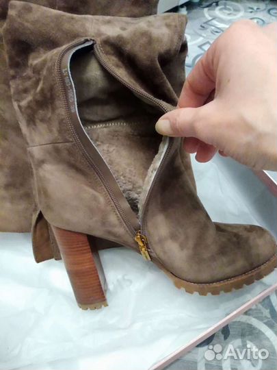 Зимние женские сапоги 39 италия