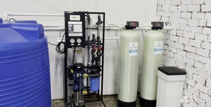 Обратный осмос 250, 500 литров в час