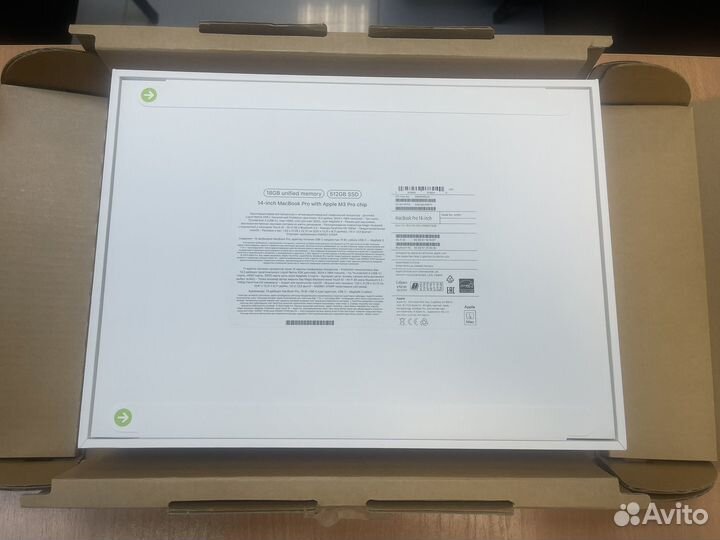 Ростест MacBook Pro 14 M3 Pro 18/512 Серебристый