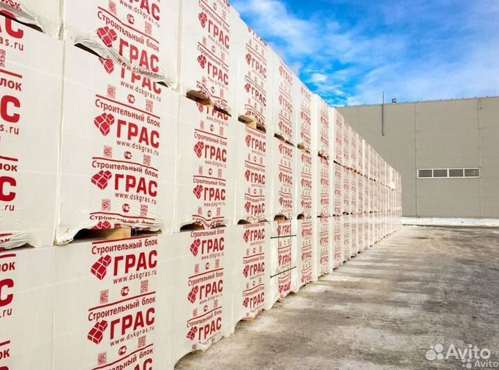 Газоблок Твинблок Униблок Стенблок Коттедж Грас