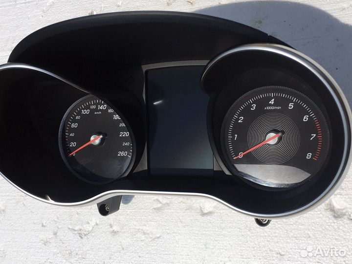 Панель приборов Mercedes C-class w205 2014-2020