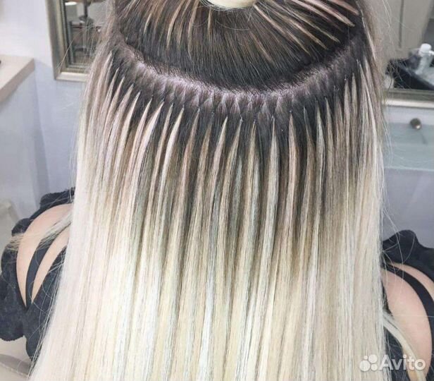 Наращивание шикарных волос