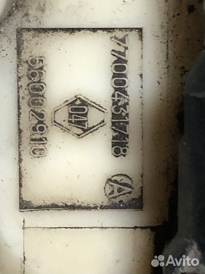 Топливный насос в бак Рено Сценик 1; Меган 1