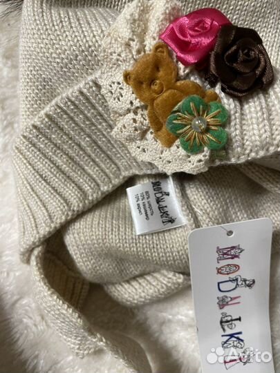 Шапки новые из шерсти и кашемира