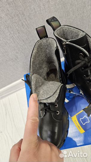 Ботинки демисезонные для девочки 37 р