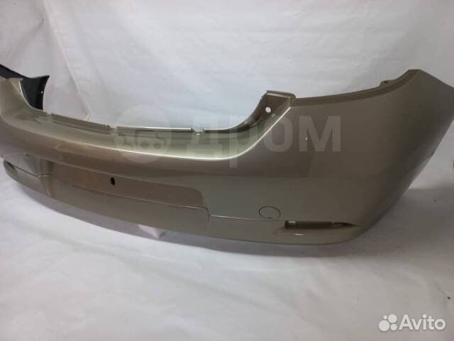 Бампер задний Логан 2 цвет KNM серый базальт