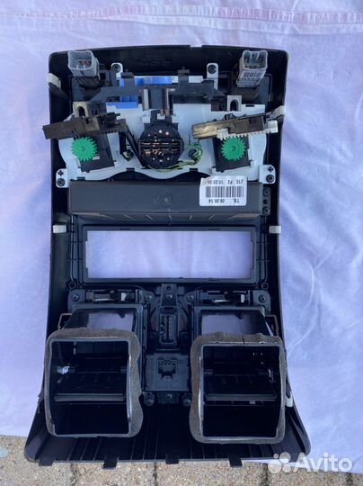 Рамка магнитолы, блок упр климатом, часы Getz