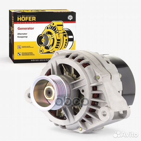 Генератор ваз 2110 (100A) (Hofer) (4) HF633614