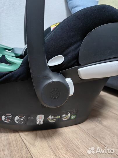 Автолюлька cybex aton b2 i size black