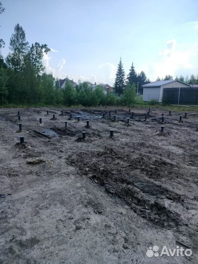 Винтовые сваи под ключ.Фундамент под ключ