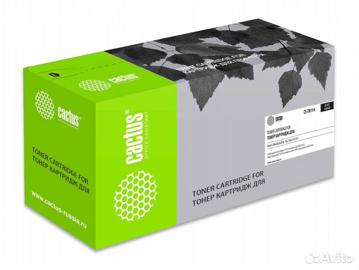 Картридж лазерный Cactus CS-TN114 TN-114 черный (11000стр.) для Konica Minolta 162/7115F/7118/7118F
