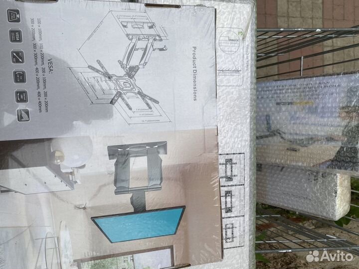 Кронштейн наклонно поворотный усиленный