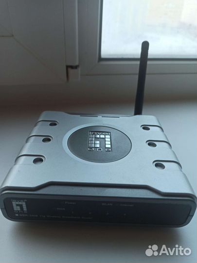 Домашний 4-портовый роутер Level One WBR-3408