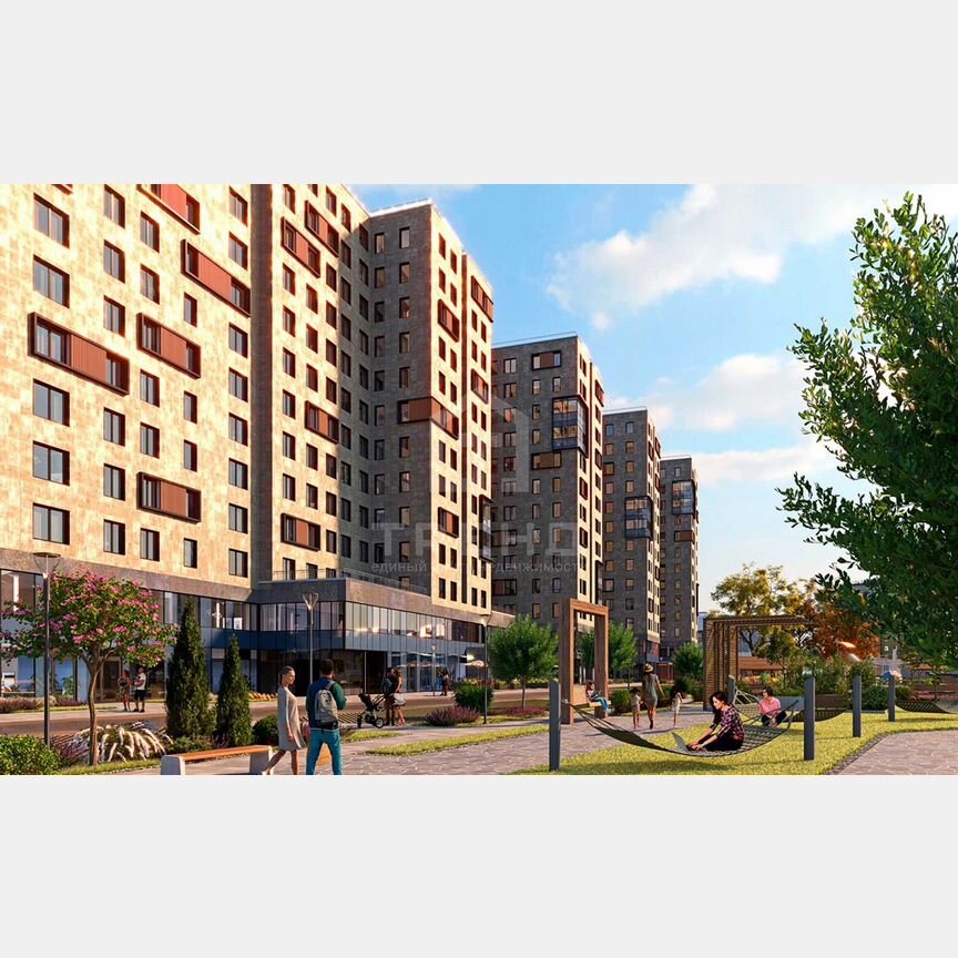 Апартаменты-студия, 24,6 м², 12/13 эт.