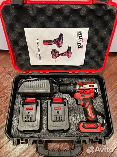 Шуруповерт аккумуляторный Бесщеточный 13mm