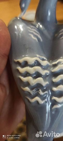 Статуэтка Лебедь дулево