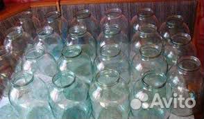 Банки стеклянные 3, 1, 0,5 литра